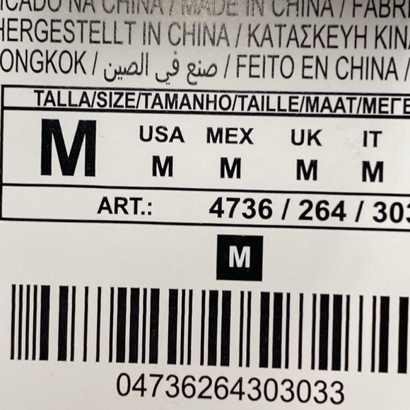 NWT.Zara Golden Metal Necklace with Irregular Pieces and Matching Bead Appliqués - Picture 8 of 9